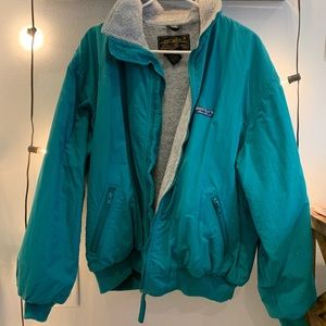 Eddie Bauer vintage green jacket